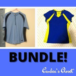 🙌 Bundle- athletic tops in great condition! 👟🚲🏋️‍♀️
